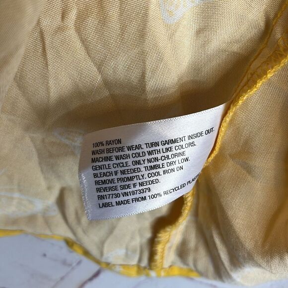 NWT GIRLS XXL 18 ART CLASS YELLOW BUTTERFLY STRAP SUN DRESS - Picture 5 of 12